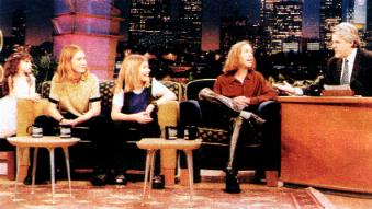 Hanson with Jay Leno